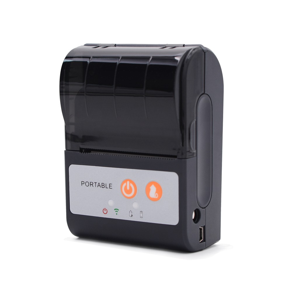 Портативный портативный Bluetooth-принтер для чеков, 58&nbsp;мм, мобильный