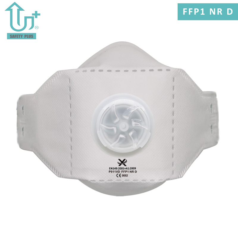 Двухцветный статический хлопковый FFP1 Nr D рейтинг фильтра складная защитная маска для лица защитная пылезащитная маска респиратор
