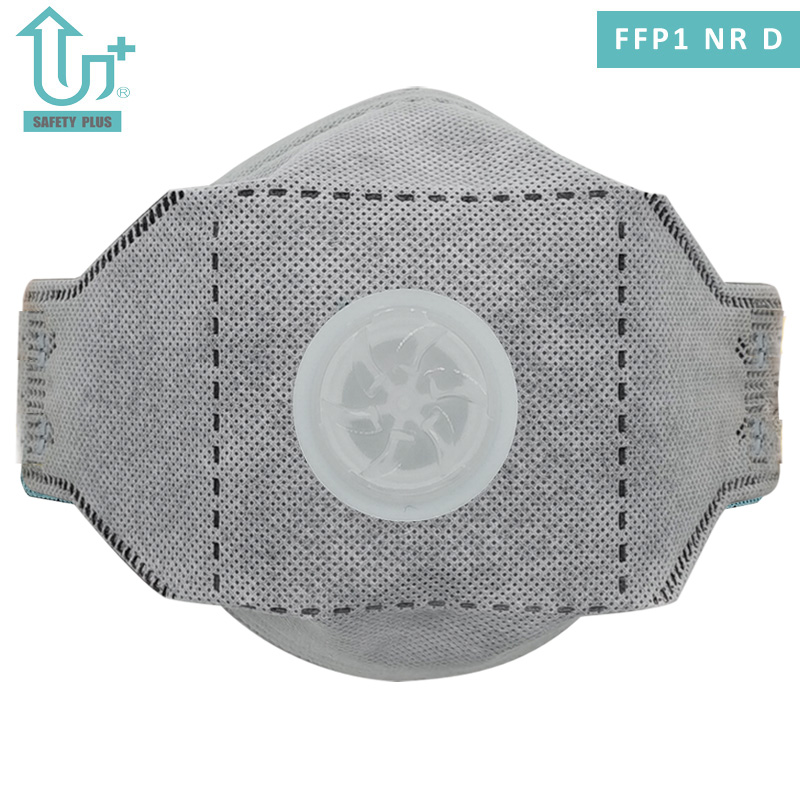 Статический хлопковый фильтр FFP1 Nrd, складной противопылевой респиратор для взрослых с защитой от твердых частиц с активированным углем