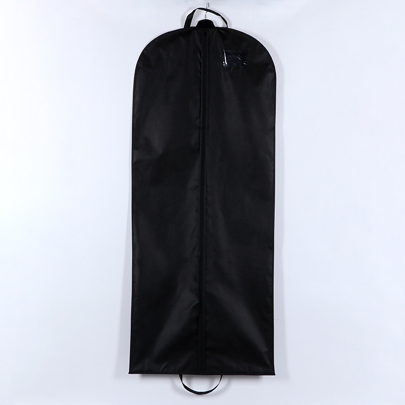 Высококачественный чехол для костюма с прозрачным окном для хранения сумки для одежды, экологически чистый пылезащитный чехол с логотипом по индивидуальному заказу