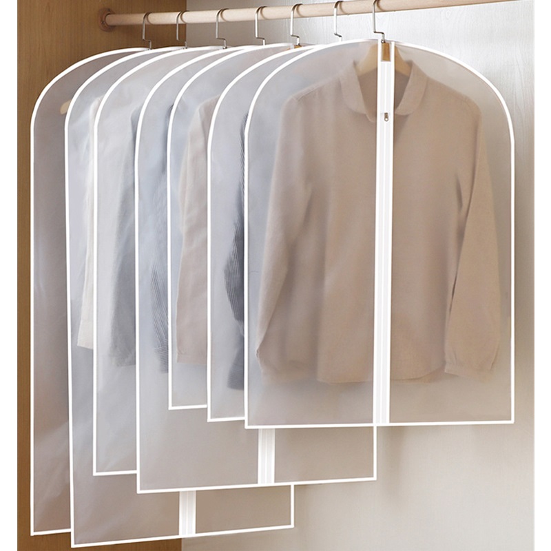 Дешевый пылезащитный чехол PEVE, индивидуальный влагостойкий белый виниловый прозрачный мешок для одежды от поставщика, прозрачный