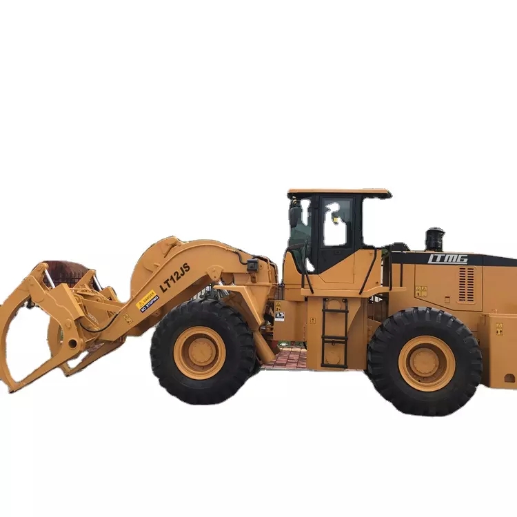 Завод LTMG поставляет погрузчик для древесины, 10000 кг, 12000 кг, грейферный погрузчик, 10 тонн, 12 тонн, погрузчик для бревен в Габоне