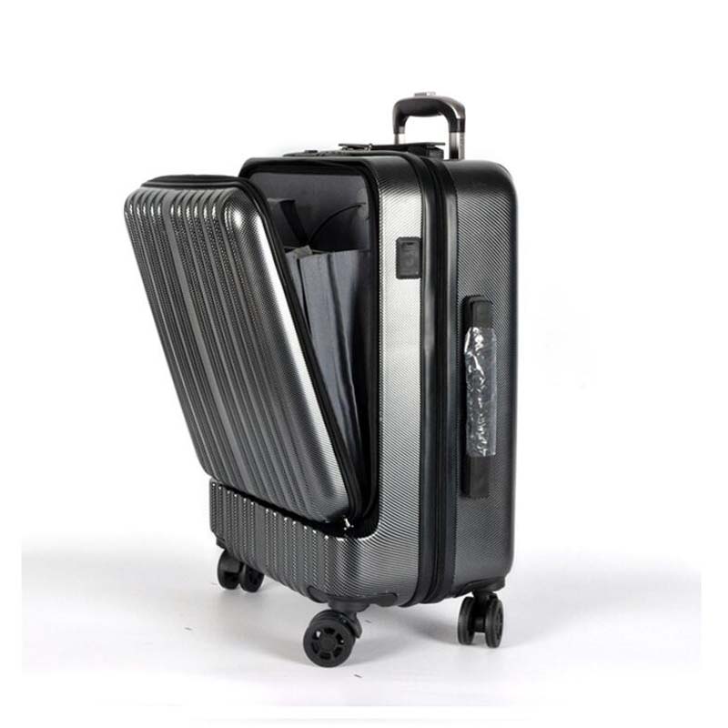 Ручная кладь ARLOGOO с передним открывающимся карманом, чемодан-портфель