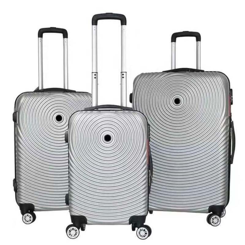 ARLOGOO ABS Дорожная сумка на тележке Высококачественный чемодан для ручной клади Набор для багажа с модным круглым дизайном