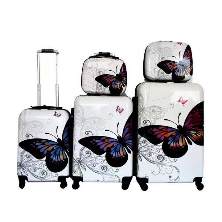 ARLOGOO индивидуальный чемодан ABS + PC дорожная печать наборы багажа тележка для багажа