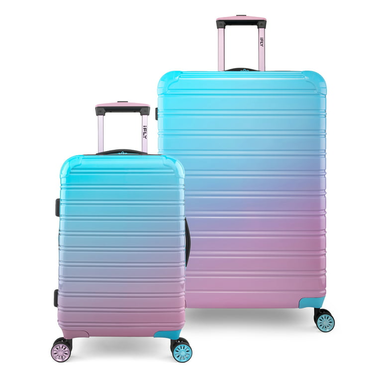 Багаж оптом, жесткий чемодан, супер легкий багаж из АБС-пластика + ПК с градиентным синим