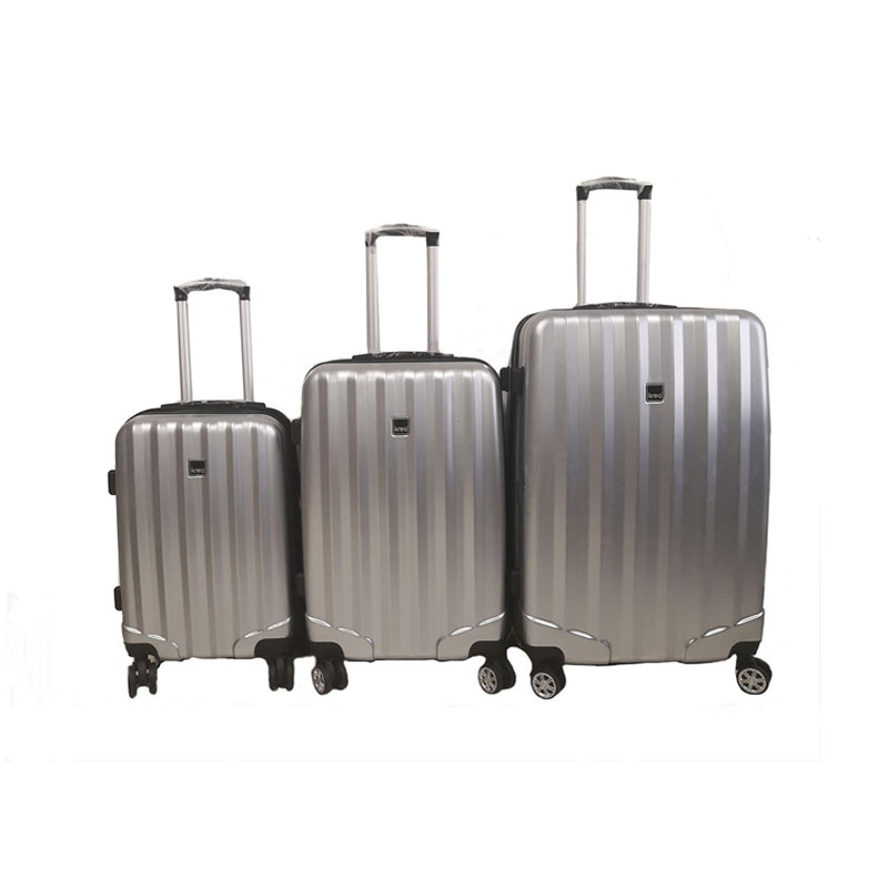 ARLOGOO Дорожный чемодан, набор тележек для багажа, чемодан, набор из 3 предметов, тележка для багажа