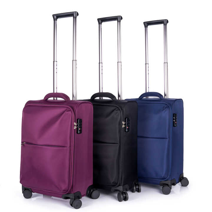 Супер сверхлегкий чемодан для путешествий, нейлоновый чемодан из 3 предметов, набор для багажа