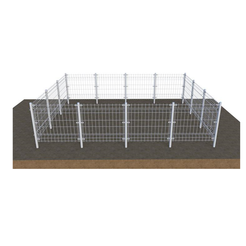 Оптовый солнечный наземный стеллажный забор Забор с порошковым покрытием Завод