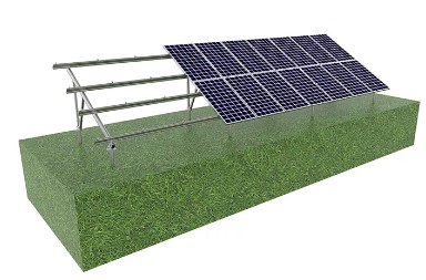Солнечная энергетическая система, монтируемая на решетчатой ​​крыше