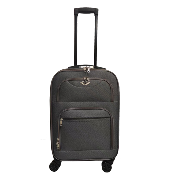 Легкий расширяемый набор чемоданов с мягкими стенками для мужчин и женщин, багаж SKD с 4 вращающимися вращающимися колесами