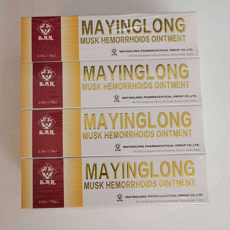Mayinglong медицинская мазь от геморроя облегчает боль при геморрое, анальное кровотечение, отек, анальная трещина, геморрой, бактериостатический крем