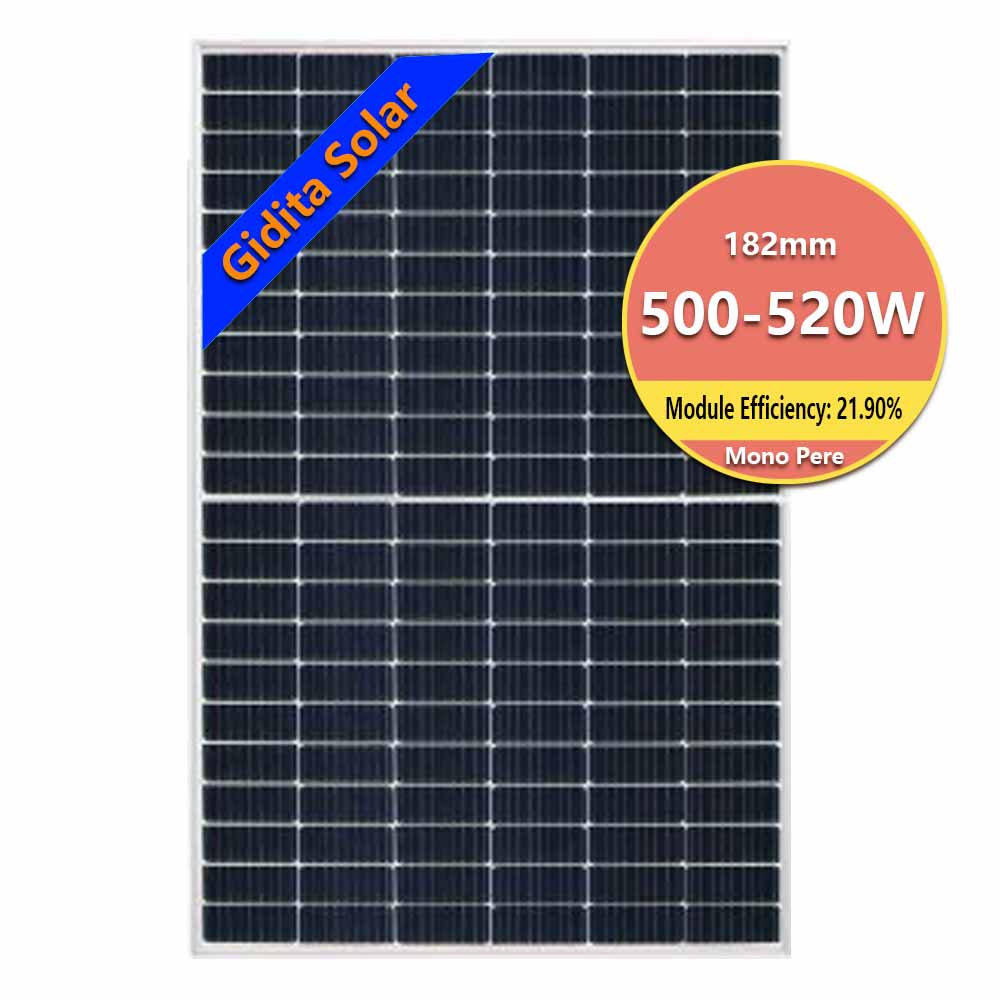 Высокоэффективная солнечная панель, Высокоэффективная солнечная панель, Солнечная панель 500 Вт, 510 Вт, 520 Вт