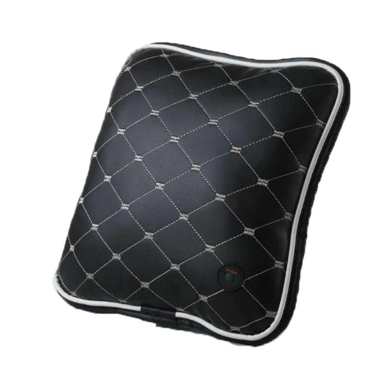 Беспроводная перезаряжаемая вибрационная автомобильная портативная массажная подушка для поддержки талии шиацу с USB-кабелем