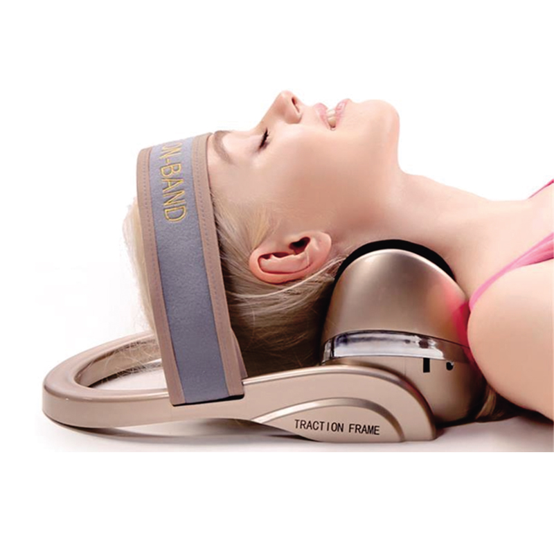 Инфракрасная тепловая терапия под давлением воздуха, вибрация, шиацу, инструмент для коррекции шейного позвонка, массажер для шеи