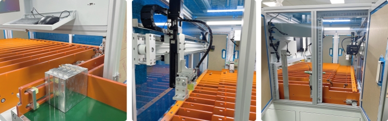 Details of prismatic battery sorting machine